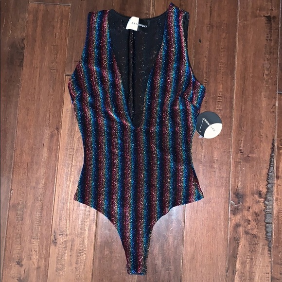 Forever 21 Tops - sparkly body suit